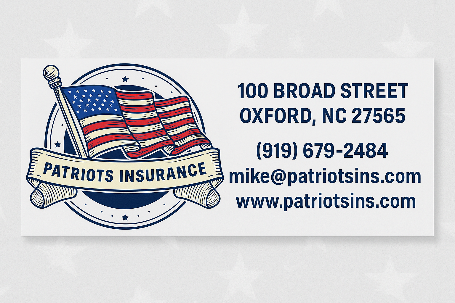 SIC business card